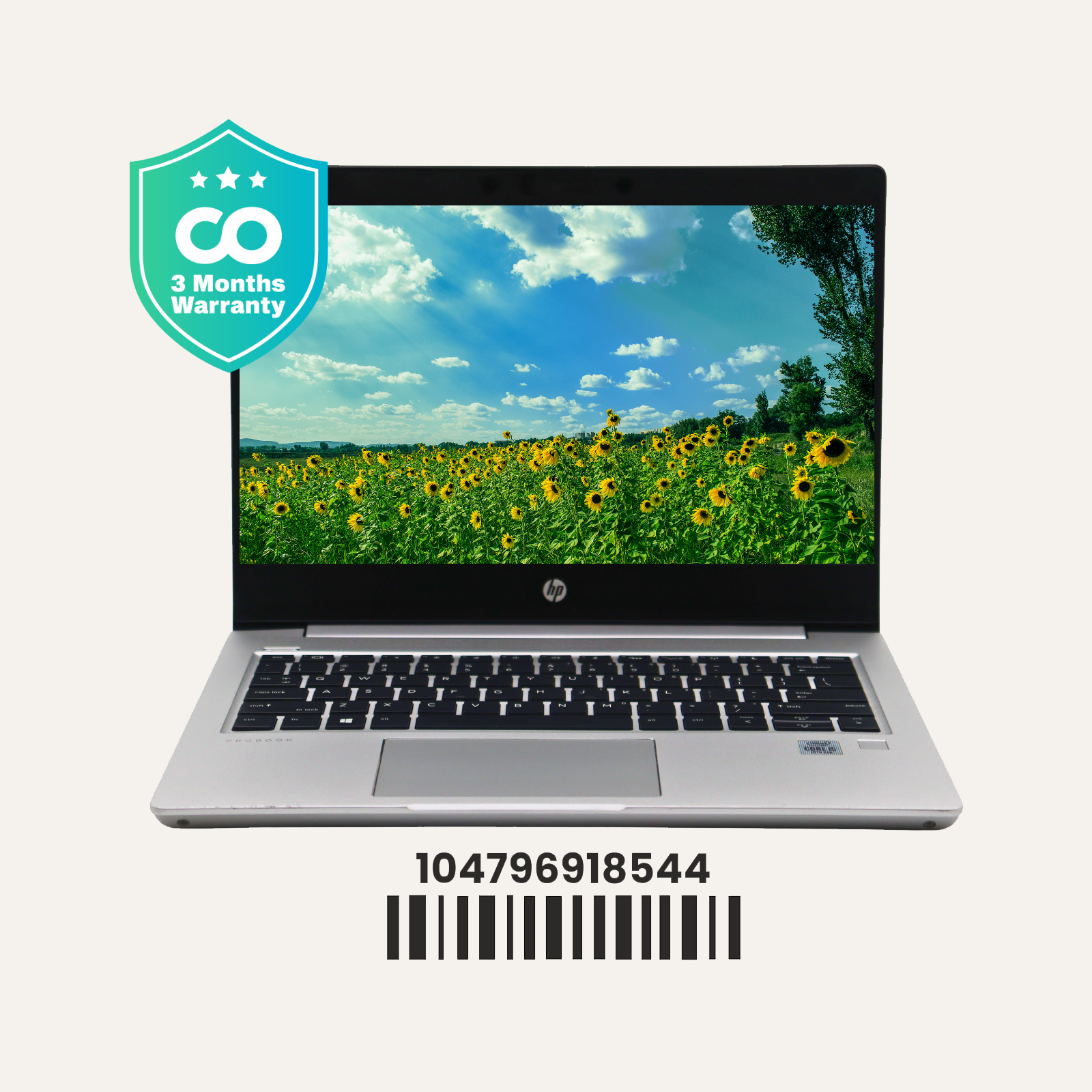 HP Probook 430 G7: 10th Gen i5, 16GB RAM, 256GB SSD, SN:18544