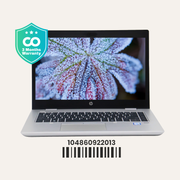 HP PROBOOK 640 G4: 8th Gen i5, 16GB RAM, 256GB SSD, SN:922013