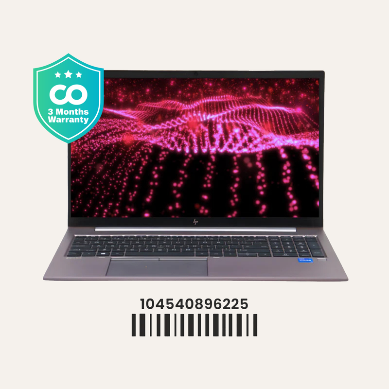 HP ZBOOK FIREFLY  G8: 11th Gen i5, 16GB RAM, 512GB SSD, SN:96225