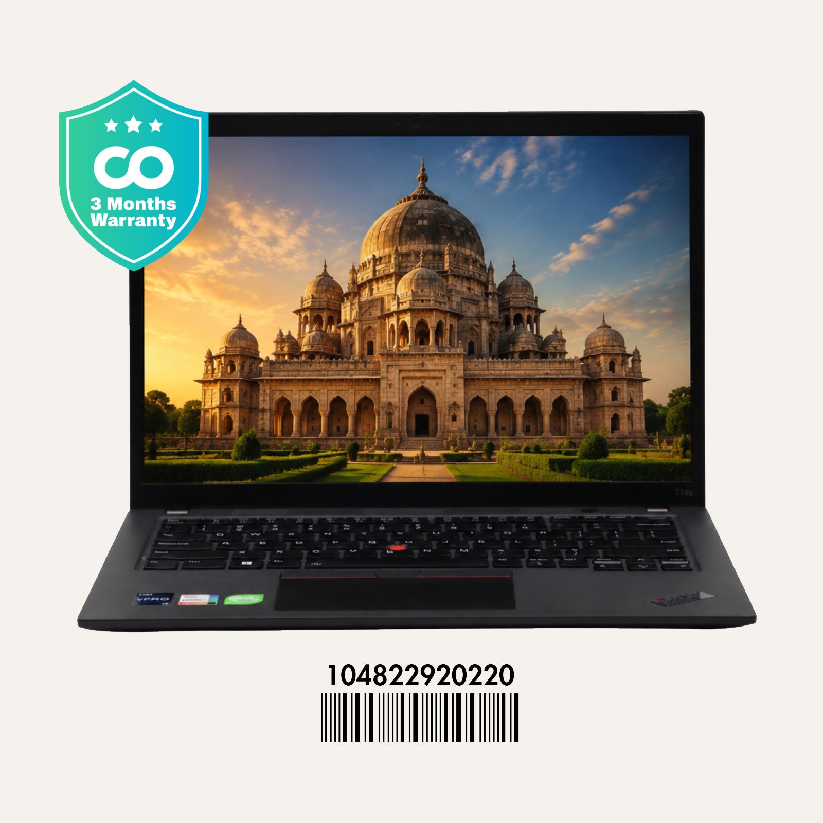 Lenovo ThinkPad T14S Gen 3: 12th Gen, i7, 16GB RAM, 256GB SSD SN:20220