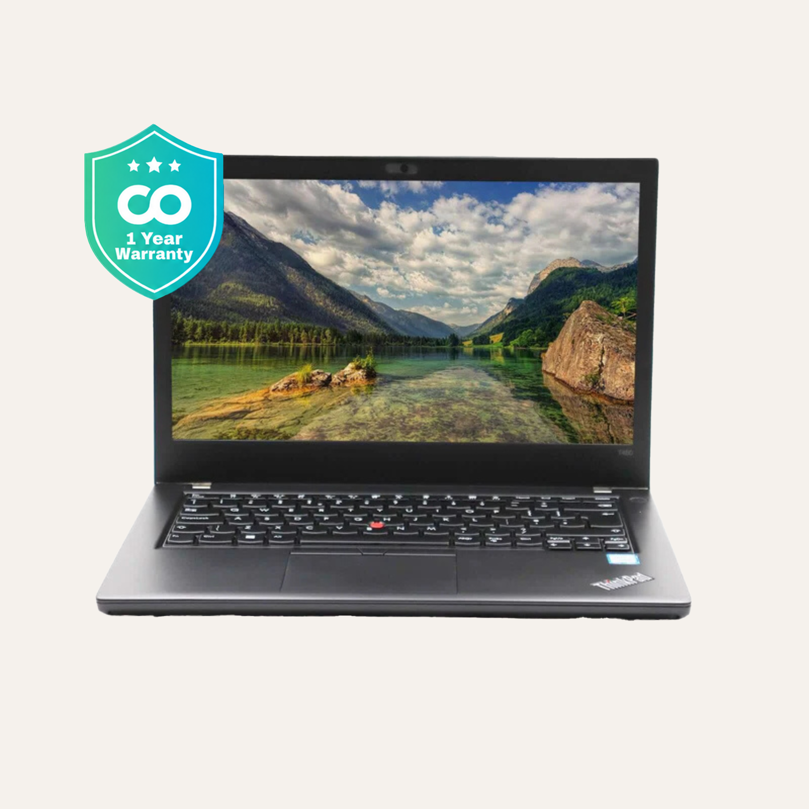 LENOVO THINKPAD T480: Intel Core i5, 8th Gen, 8GB RAM, 256GB SSD