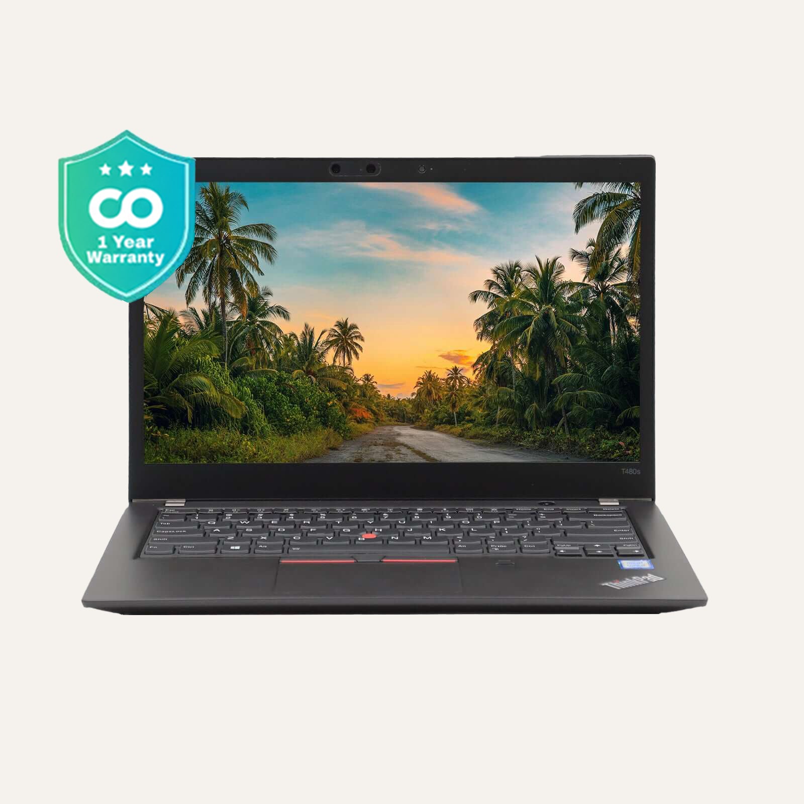 LENOVO THINKPAD T480s: Intel Core i5, 8th Gen, 8GB RAM, 256GB SSD
