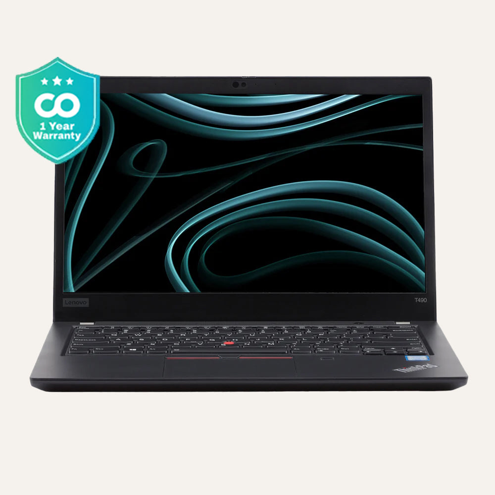 ThinkPad T490: Intel Core i5, 8th Gen, 8GB RAM, 256GB SSD