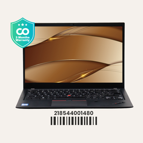 Lenovo ThinkPad X1 Carbon 6th: Intel Core i5, 8th Gen, 8GB RAM, 256GB SSD SN:01480