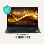 Lenovo THINKPAD X1 Carbon Gen 5: Intel Core i5, 6th Gen, 8GB RAM, 256GB SSD SN:00530
