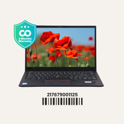 LENOVO THINKPAD X1 CARBON GEN 7: 8th Gen i5, 16GB RAM, 512GB SSD, SN:01125