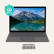 MICROSOFT SURFACE LAPTOP 2: 8th Gen i5, 8GB RAM, 256GB SSD, SN:78321