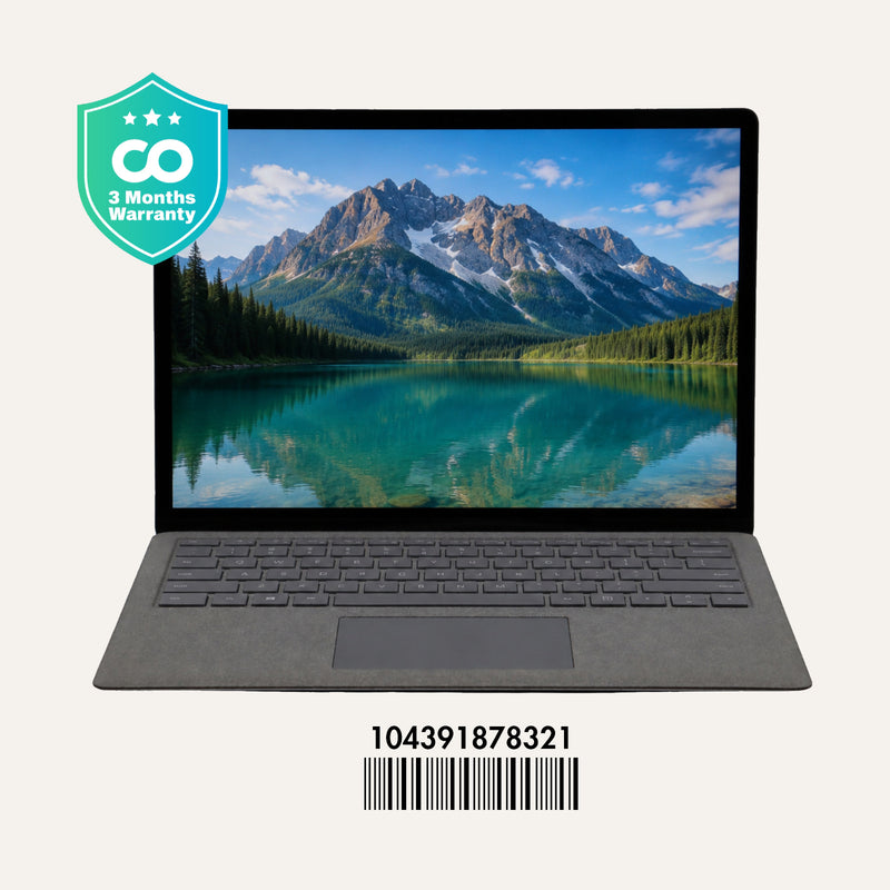 MICROSOFT SURFACE LAPTOP 2: 8th Gen i5, 8GB RAM, 256GB SSD, SN:78321