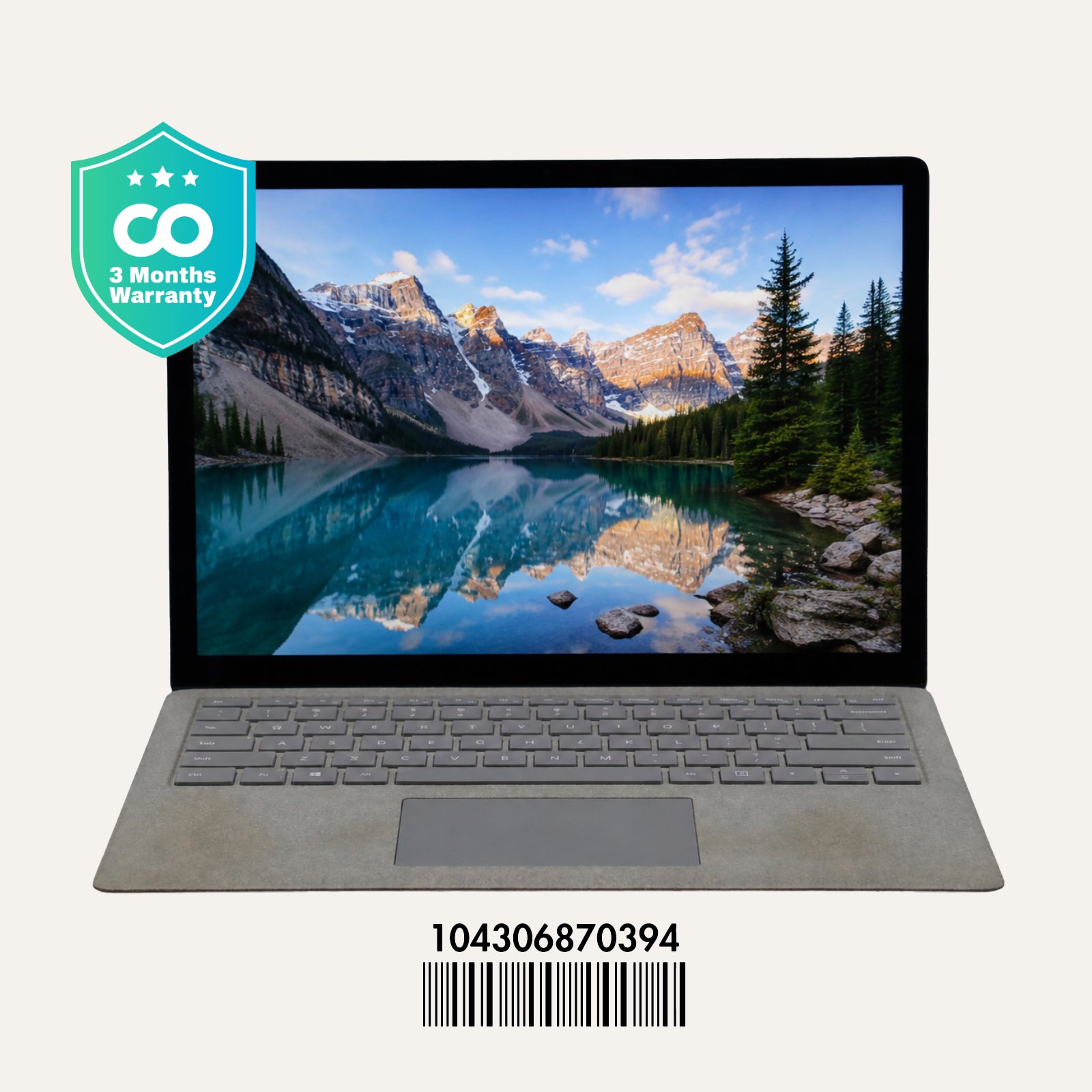 MICROSOFT SURFACE LAPTOP 2: 8th Gen i5, 8GB RAM, 256GB SSD, SN:870394
