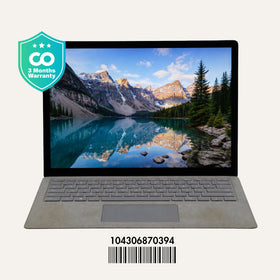 MICROSOFT SURFACE LAPTOP 2: 8th Gen i5, 8GB RAM, 256GB SSD, SN:870394