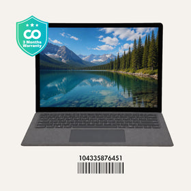 MICROSOFT SURFACE LAPTOP 3: 10th Gen i5, 8GB RAM, 256GB SSD, SN:76451