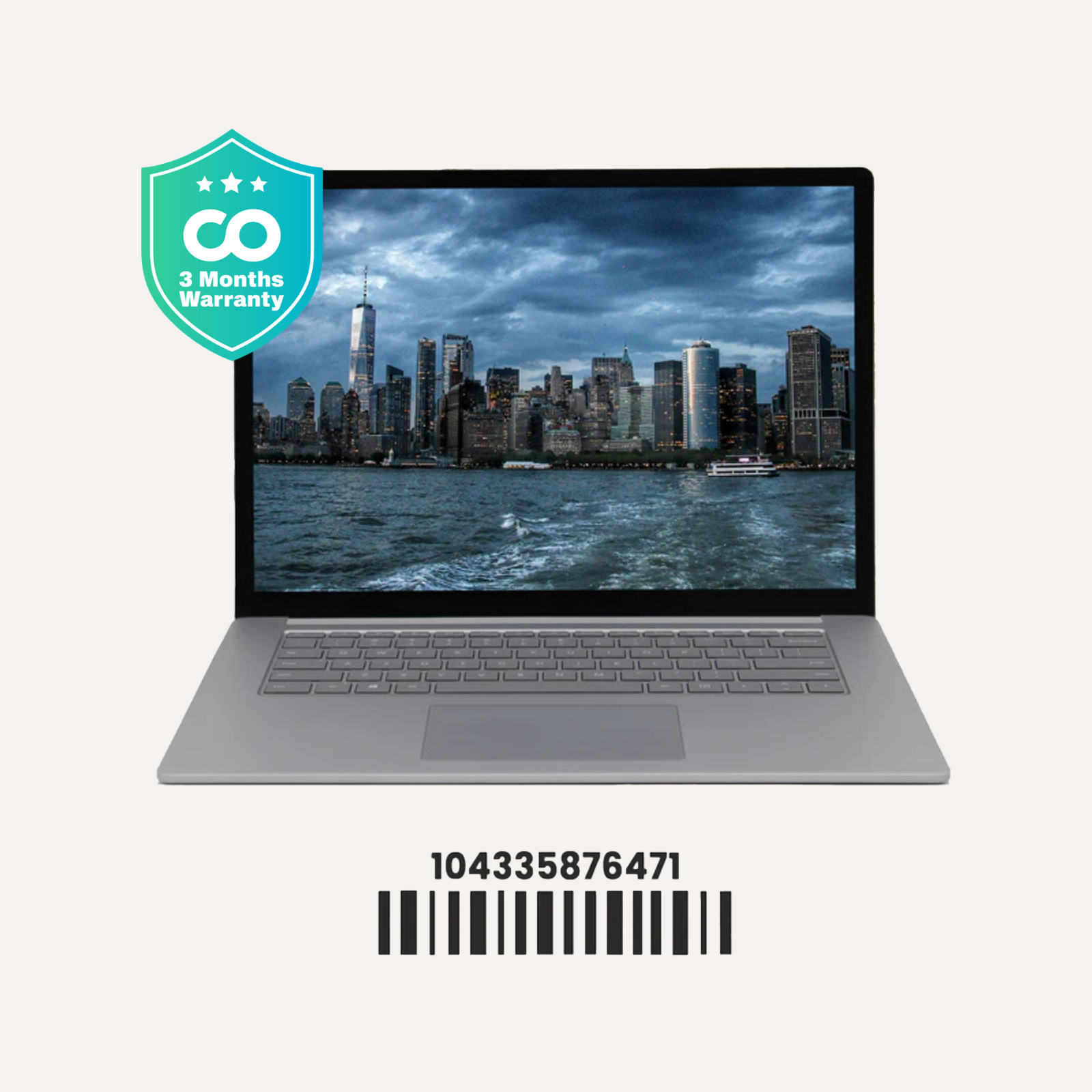 Microsoft Surface Laptop 3: 10th Gen i7, 16GB RAM, 256GB SSD, SN:76471