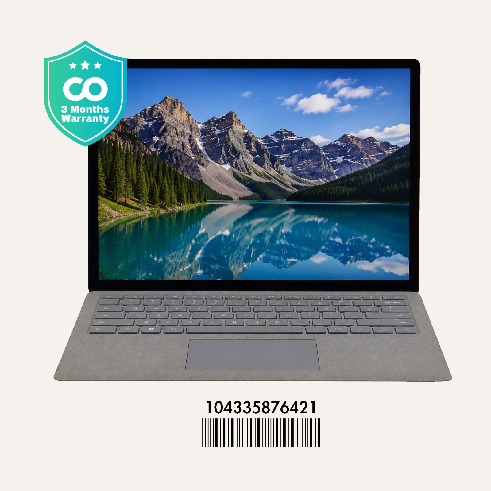 Microsoft Surface Laptop : 7th Gen i7, 16GB RAM, 512GB SSD, SN:76421
