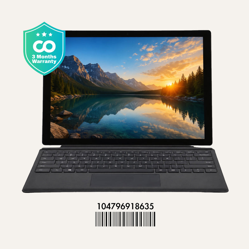 Microsoft SURFACE PRO 6: i5, 8th Gen, 8GB RAM, 256GB SSD, SN:18635