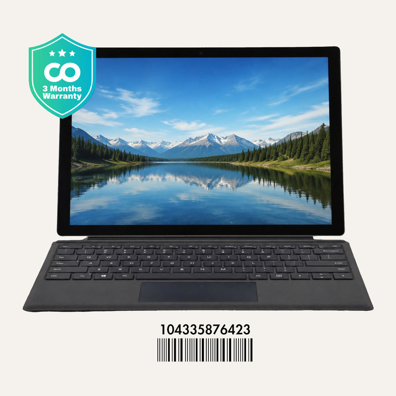 Microsoft SURFACE PRO 6: i5, 8th Gen, 8GB RAM, 256GB SSD, SN:76423