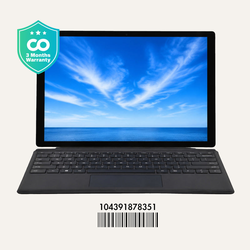 Microsoft SURFACE PRO 6: i5, 8th Gen, 8GB RAM, 256GB SSD, SN:78351