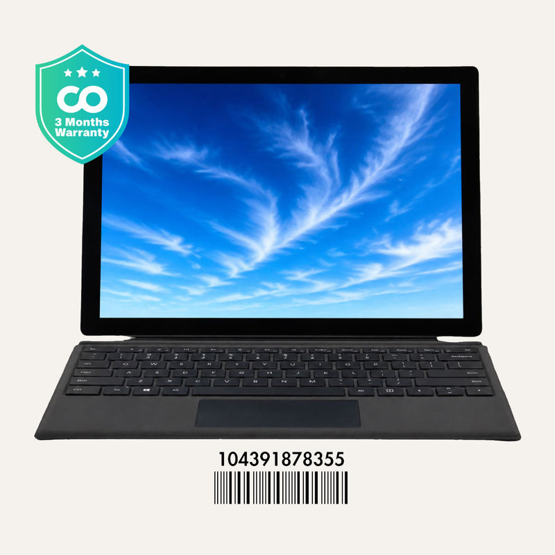 Microsoft SURFACE PRO 6: i5, 8th Gen, 8GB RAM, 256GB SSD, SN:78355