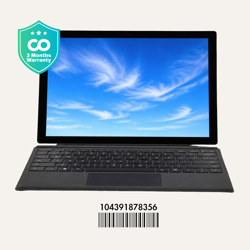 Microsoft SURFACE PRO 6: i5, 8th Gen, 8GB RAM, 256GB SSD, SN:78356