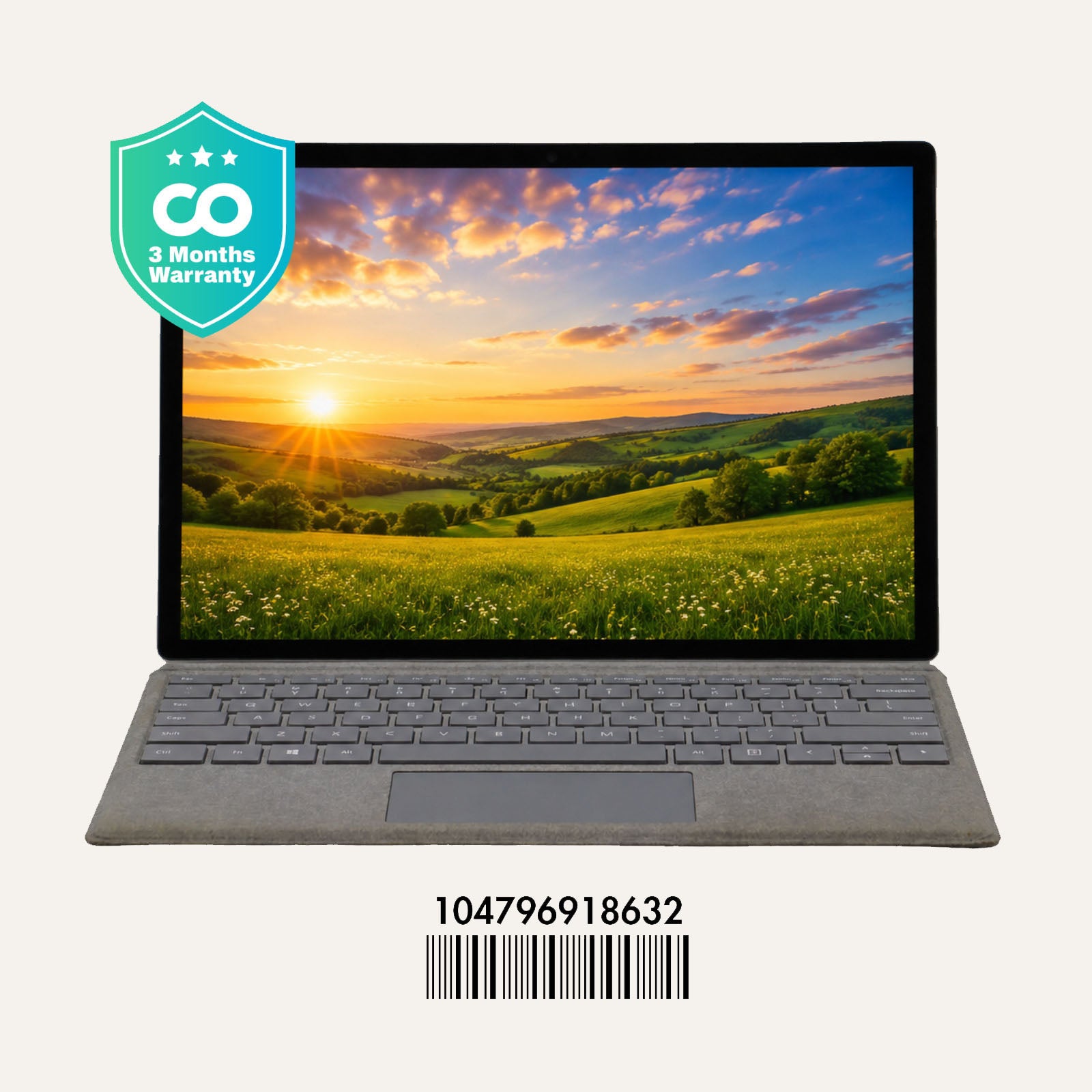 Microsoft SURFACE PRO 6: i7, 8th Gen, 16GB RAM, 512GB SSD, SN:18632