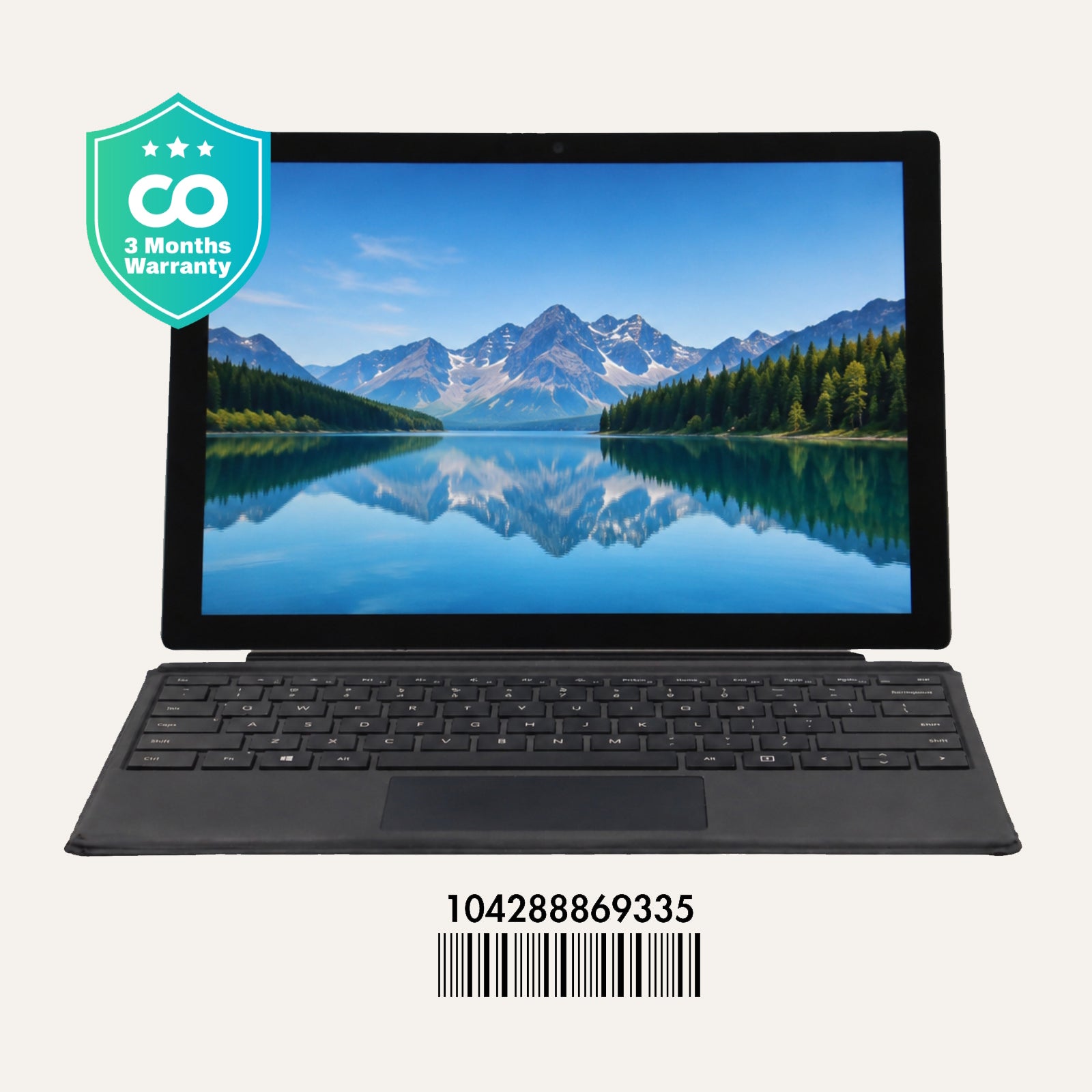 Microsoft SURFACE PRO 6: i7, 8th Gen, 16GB RAM, 512GB SSD, SN:69335