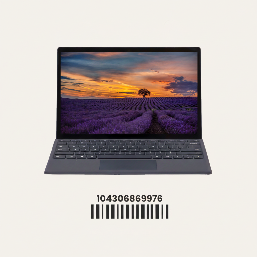 MICROSOFT SURFACE PRO 7: 10th Gen i5, 8GB RAM, 256GB SSD, SN:69976