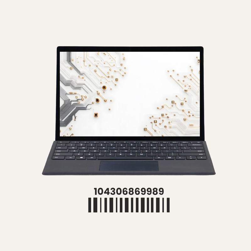 MICROSOFT SURFACE PRO 7: 10th Gen i5, 8GB RAM, 256GB SSD, SN:69989