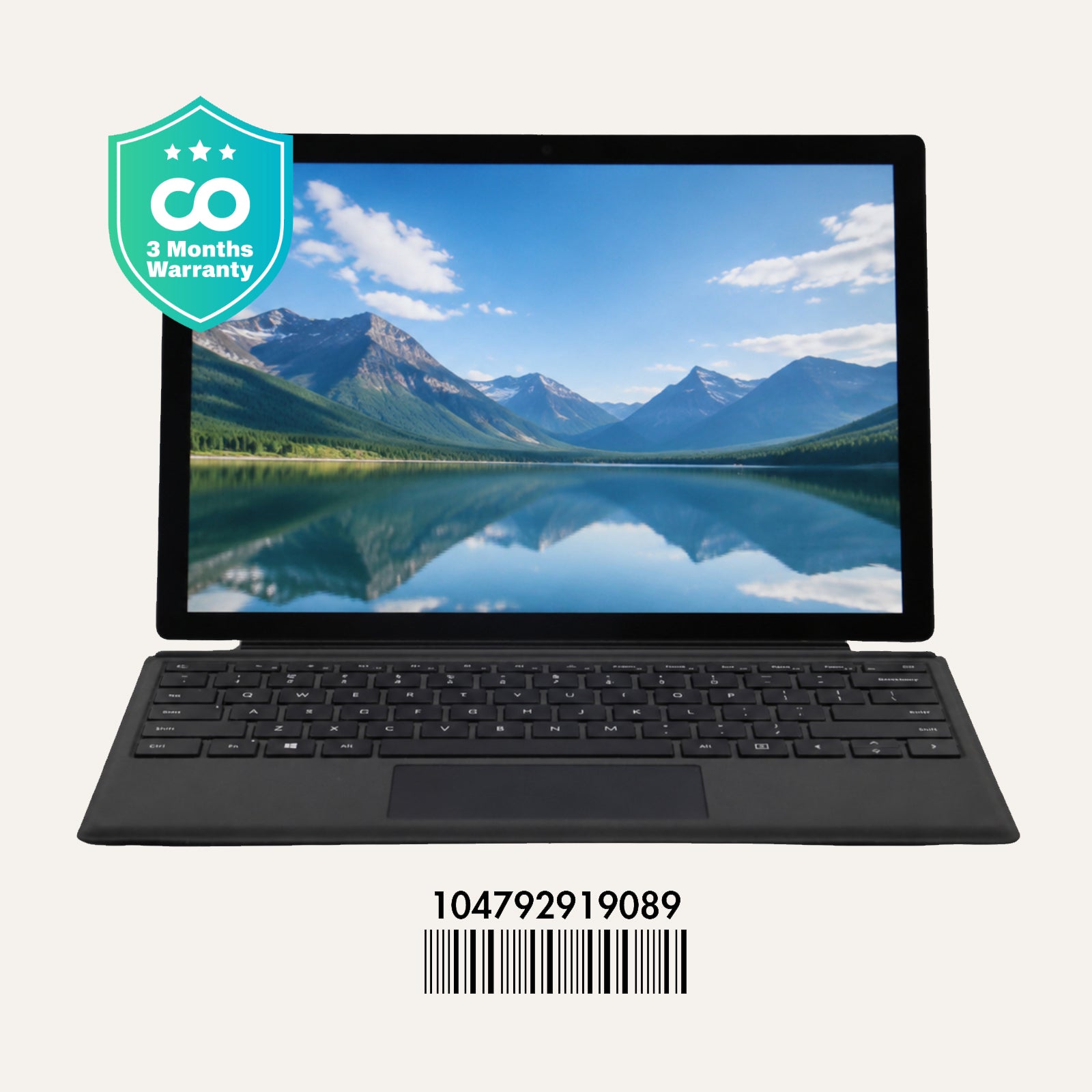 MICROSOFT SURFACE PRO 7+: 11th Gen i7, 16GB RAM, 512GB SSD, SN:19089